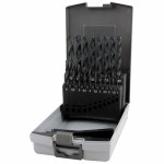 Set de rulouri RUKO Cutie cu Capac DIN 338 Elicoidal/ă 19 Piese