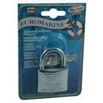 Lacăt cu cheie CORBIN Euromarine 60 mm Arc Oțel inoxidabil Alamă