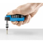 Șurubelniță cu mai multe puncte WITTE Ratchdrive Set biți 7 Piese