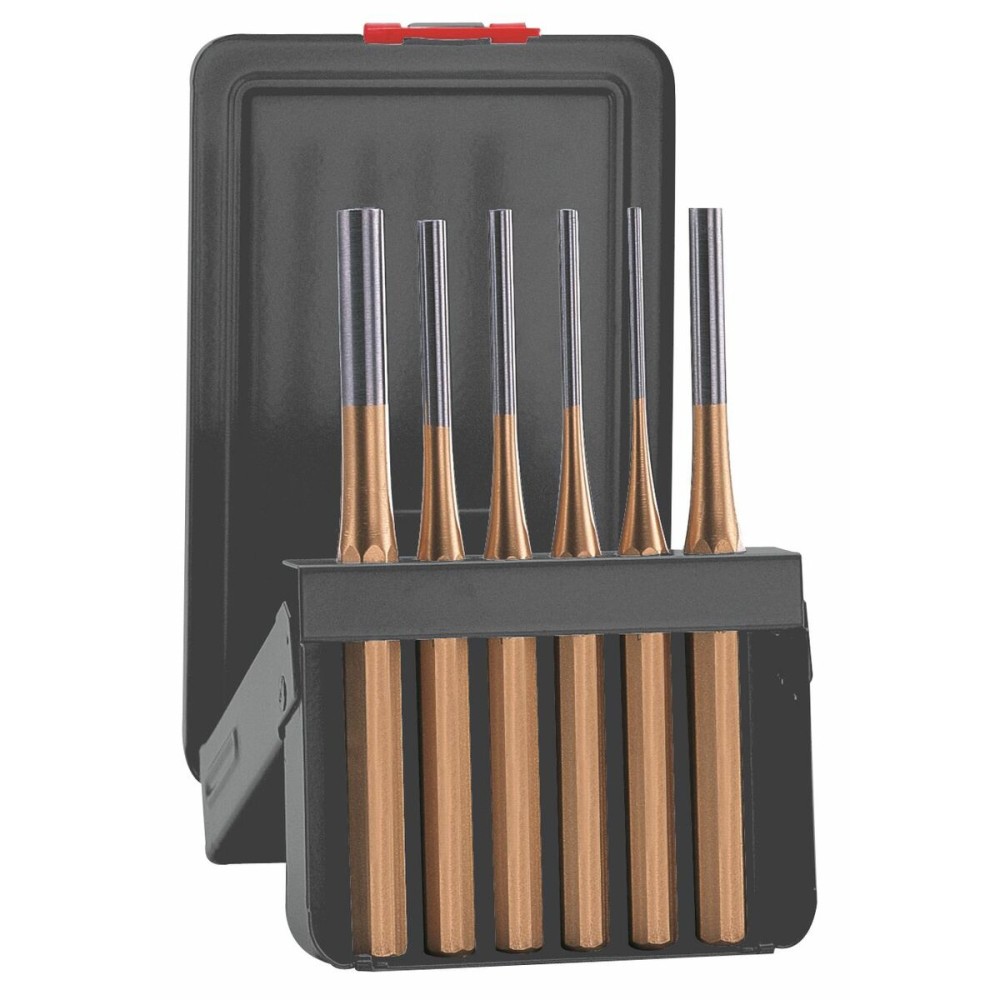 Set de dornuri cilindrice ATM Auriu* 6 Piese