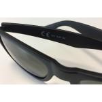 Ochelari de Soare Unisex Eagle WAVE Negru Oglindă