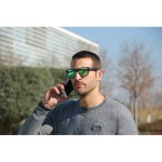 Ochelari de Soare Unisex Eagle WAVE Negru Oglindă