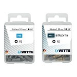Set biți WITTE PZ 3 BITFLEX TIN Pozidriv PZ3 5 Unități