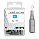 Set biți WITTE TX Torx 5 Unități