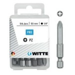 Set biți WITTE Pozidriv PZ1 10 Unități 10 Piese