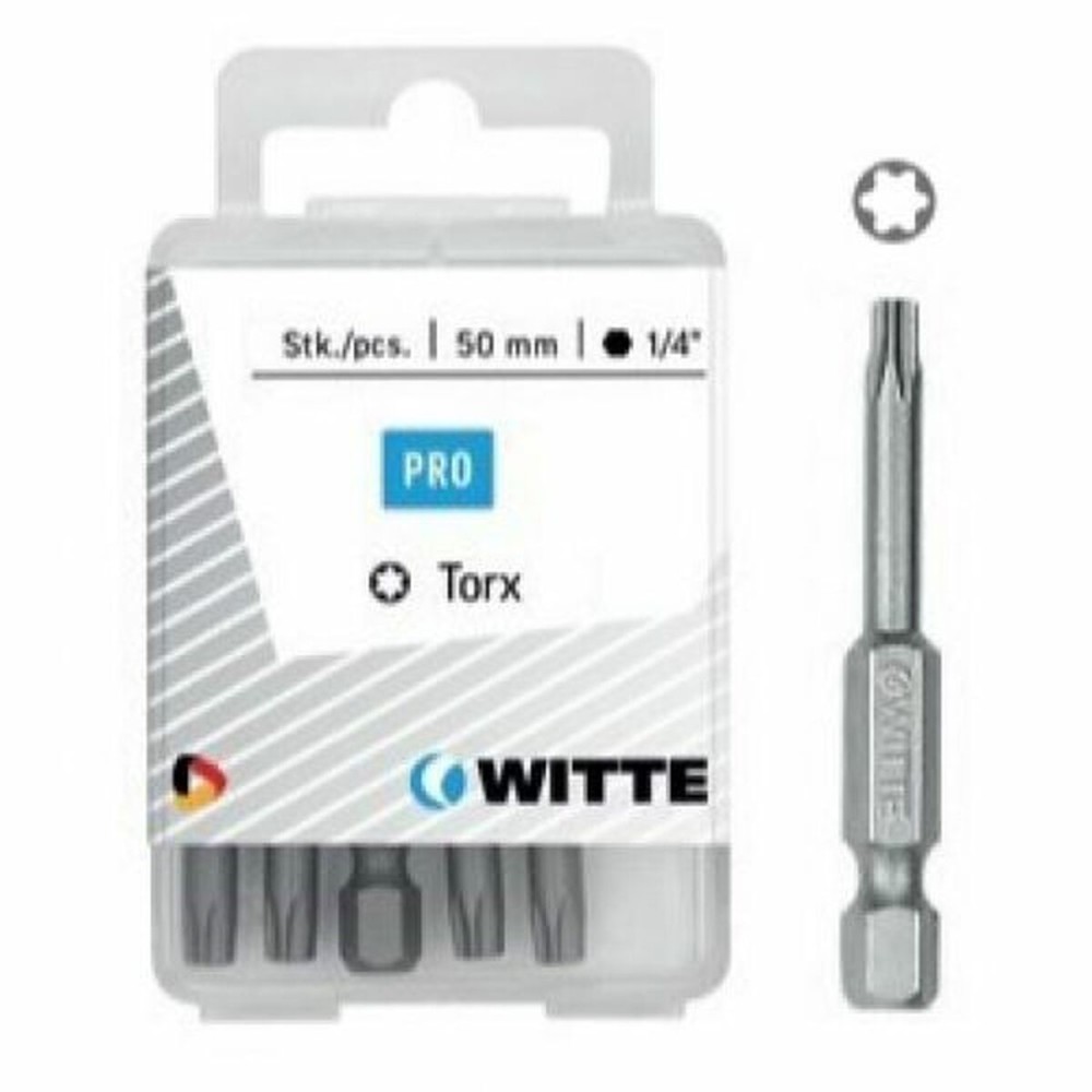 Set biți WITTE Torx TX 25 5 Unități
