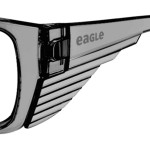 Ochelari de protecţie Eagle Tracer Gri Transparent Plastic + 2