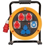 Bobină de cablu Brennenstuhl Brobusta CEE 4 IP44 H07RN-F 5G2,5 40 m 3 x 1,5 mm