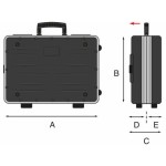 Cutie Tip Diplomat Pentru Scule GT Line Revo21 polipropilenă