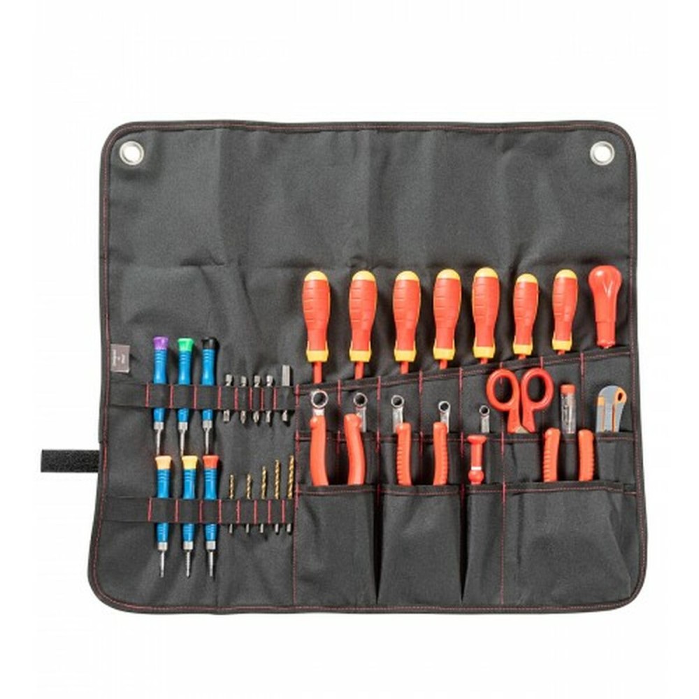 Organizator de scule GT Line 60,5 x 54 cm Negru Poliester