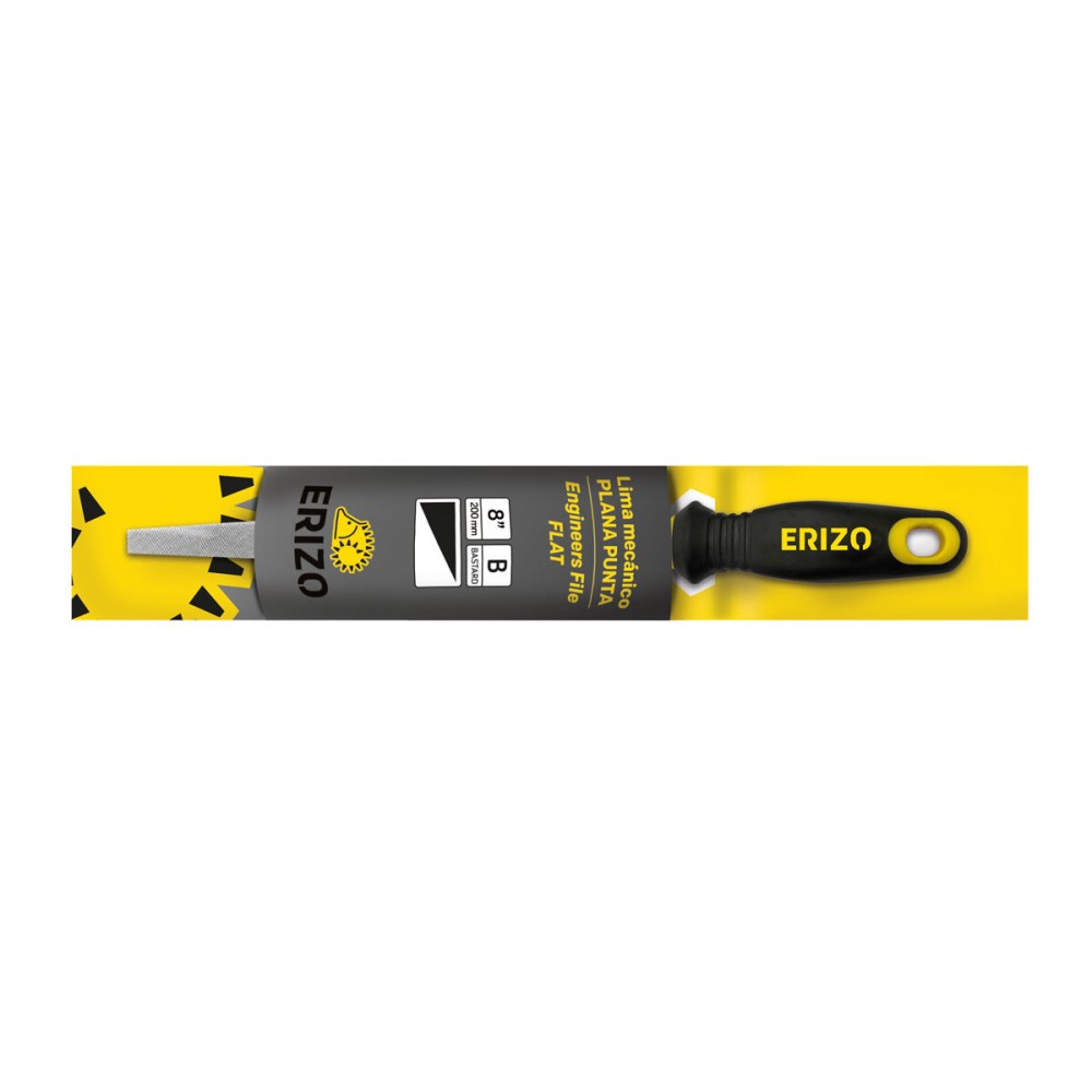 Pilă plată ERIZO 6" Fină Plat Vârf fin