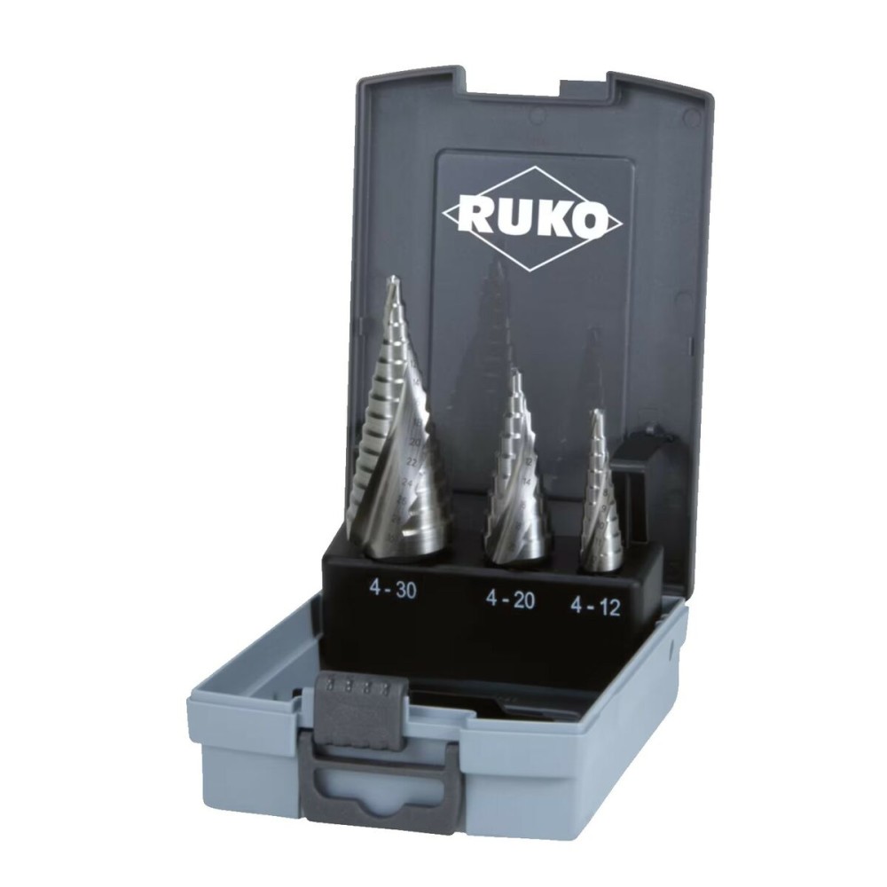 Set de rulouri RUKO 101026RO Oțel de mare viteză (HSS) Carcasă 3 Piese