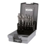 Set de freze pentru fazetare (Freze pentru fazetare) RUKO 102452RO M8 M6 M4 Oțel de mare viteză (HSS) DIN 373 6 Piese