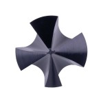 Set de freze pentru fazetare (Freze pentru fazetare) RUKO ULTIMATECUT 4S Oțel de mare viteză (HSS) 6 Piese