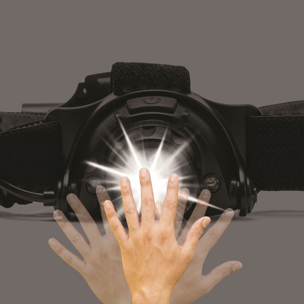 Lanternă Frontală LED Reîncărcabilă și Reglabilă Stak 10 W 900 Lm 6000 K