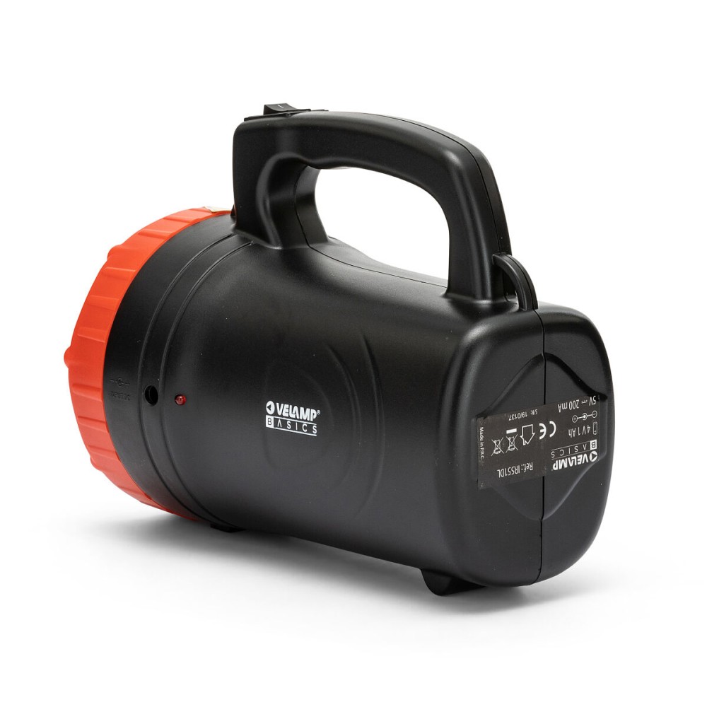 Proiector LED portabil reîncărcabil Velamp 1W 1 W 100 Lm