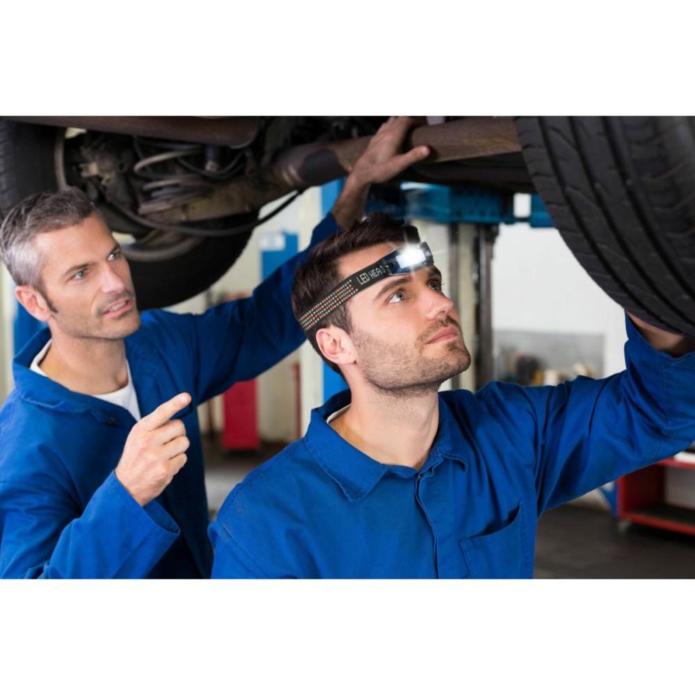 Lanternă Frontală LED Reîncărcabilă și Reglabilă Velamp 2 W 150 Lm