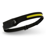 Lanternă Frontală LED Reîncărcabilă și Reglabilă Velamp 5 W 350 lm