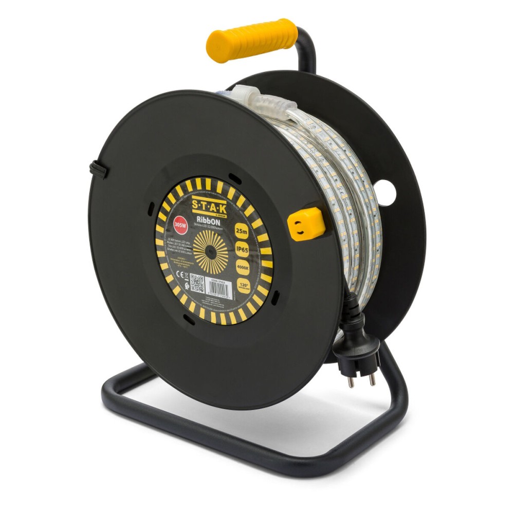 Benzi LED Stak 300 W Lumină LED 4000 K Negru Transparent