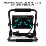 LED spotlight Velamp 100 W 4000 K 8500 Lm