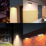 Lampă de perete Velamp TEGEL Alb Policarbonat 6 W 800 lm (4000 K)