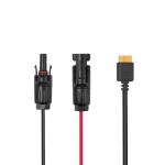 Adaptator de Curent Ecoflow MC4 a XT60I Negru 2,5 m