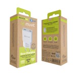 Încărcător de Mașină Muvit for Change HC-263C Alb 30 W