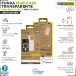 Husă pentru Mobil Muvit iPhone 15 Plus Clear iPhone 15 Plus