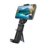 Suport cu clemă multi-poziții pentru mobil Muvit MCCHL0009 Negru Plastic