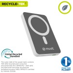 Powerbank Muvit for Change DP51AQ-R Alb 5000 mAh