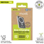 Powerbank Muvit for Change DP51AQ-R Alb 5000 mAh