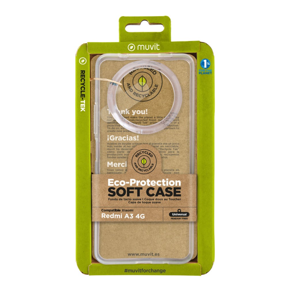 Husă pentru Mobil Muvit for Change Redmi A3 4G