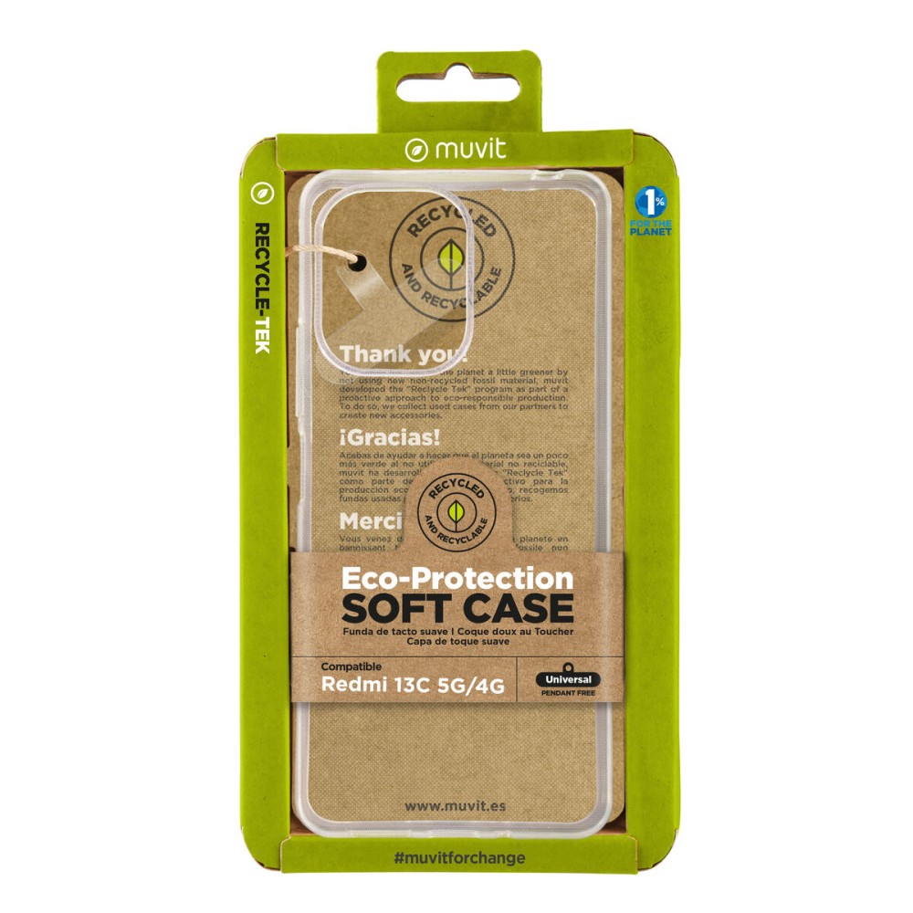 Husă pentru Mobil Muvit for Change Redmi 13C 5G/4G