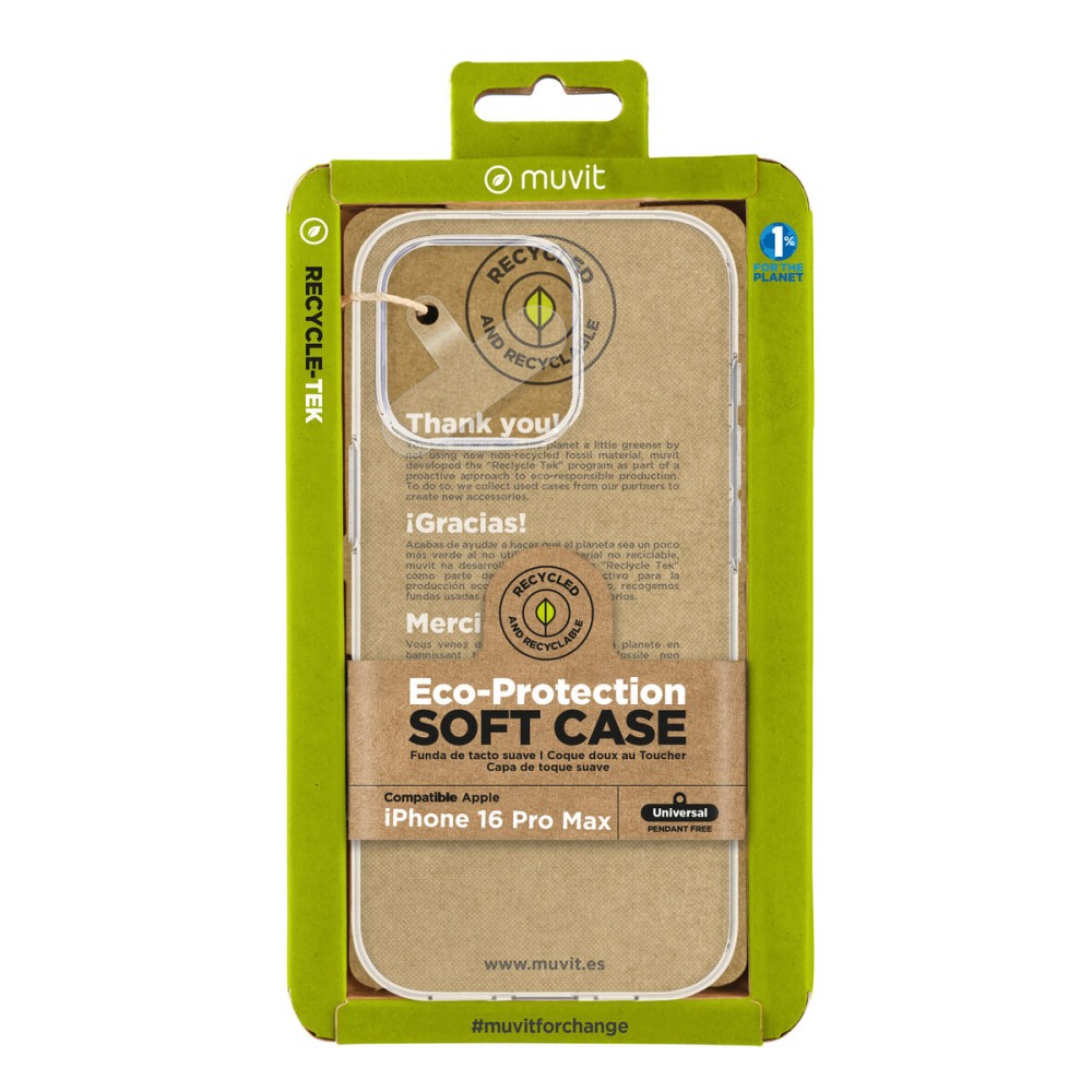 Husă pentru Mobil Muvit for Change iPhone 16 Pro Max