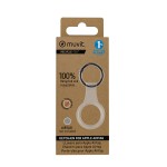 Breloc Muvit for Change Negru Husă AirTag