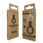 Breloc Muvit for Change Negru Husă AirTag