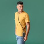 Șnur telefon mobil Muvit for Change Negru