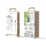 Încărcător de Perete + Cablu USB-C Muvit Alb 20 W