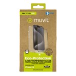 Husă și Protector pentru Mobil Muvit for Change iPhone 16 Negru