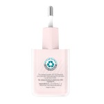 Încărcător de Perete + Cablu USB-C Muvit for Change  Glass GaN Roz