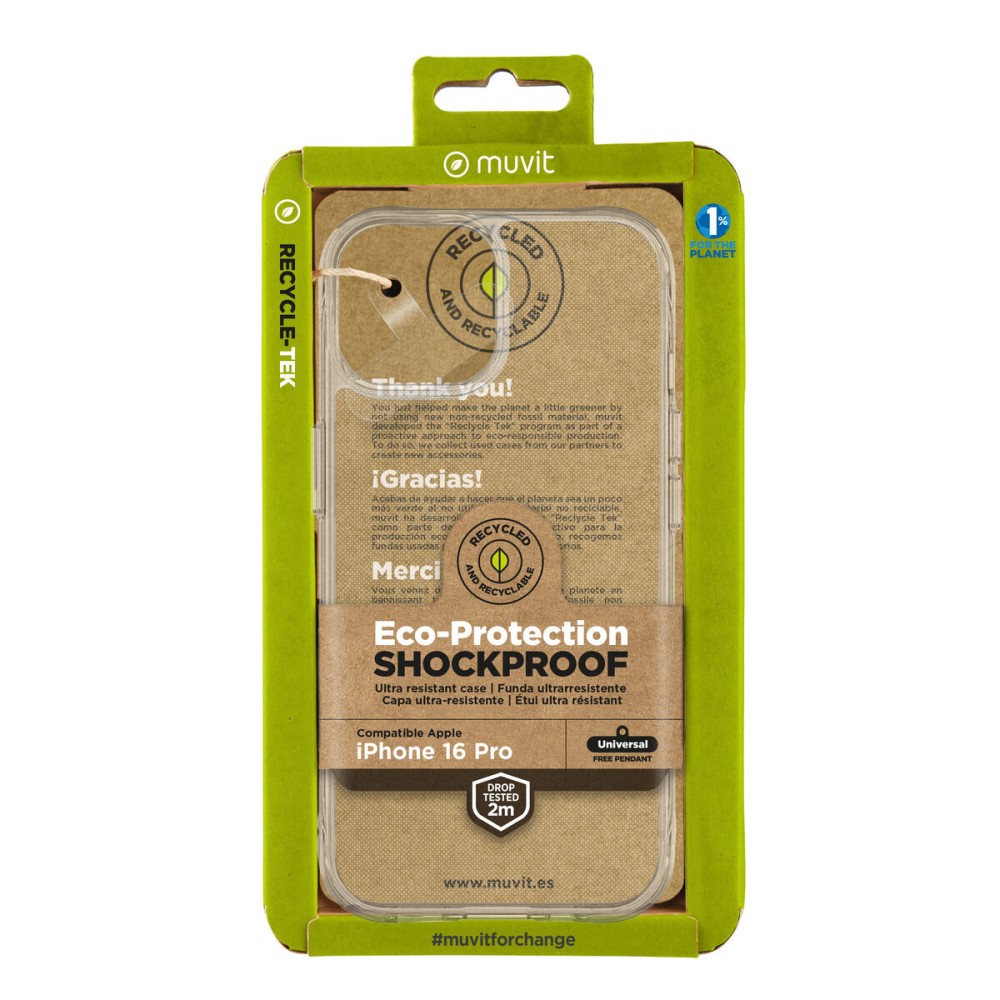 Husă pentru Mobil Muvit for Change iPhone 16 Pro