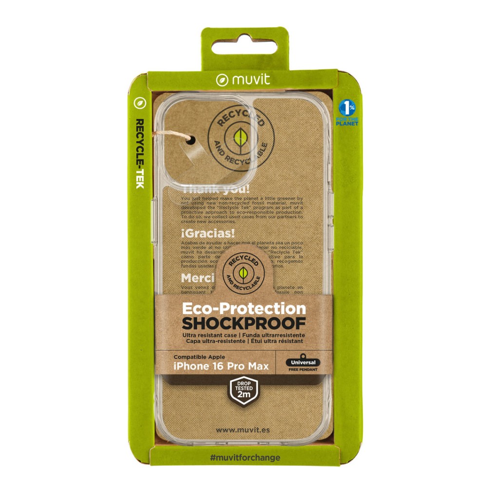Husă pentru Mobil Muvit for Change iPhone 16 Pro Max