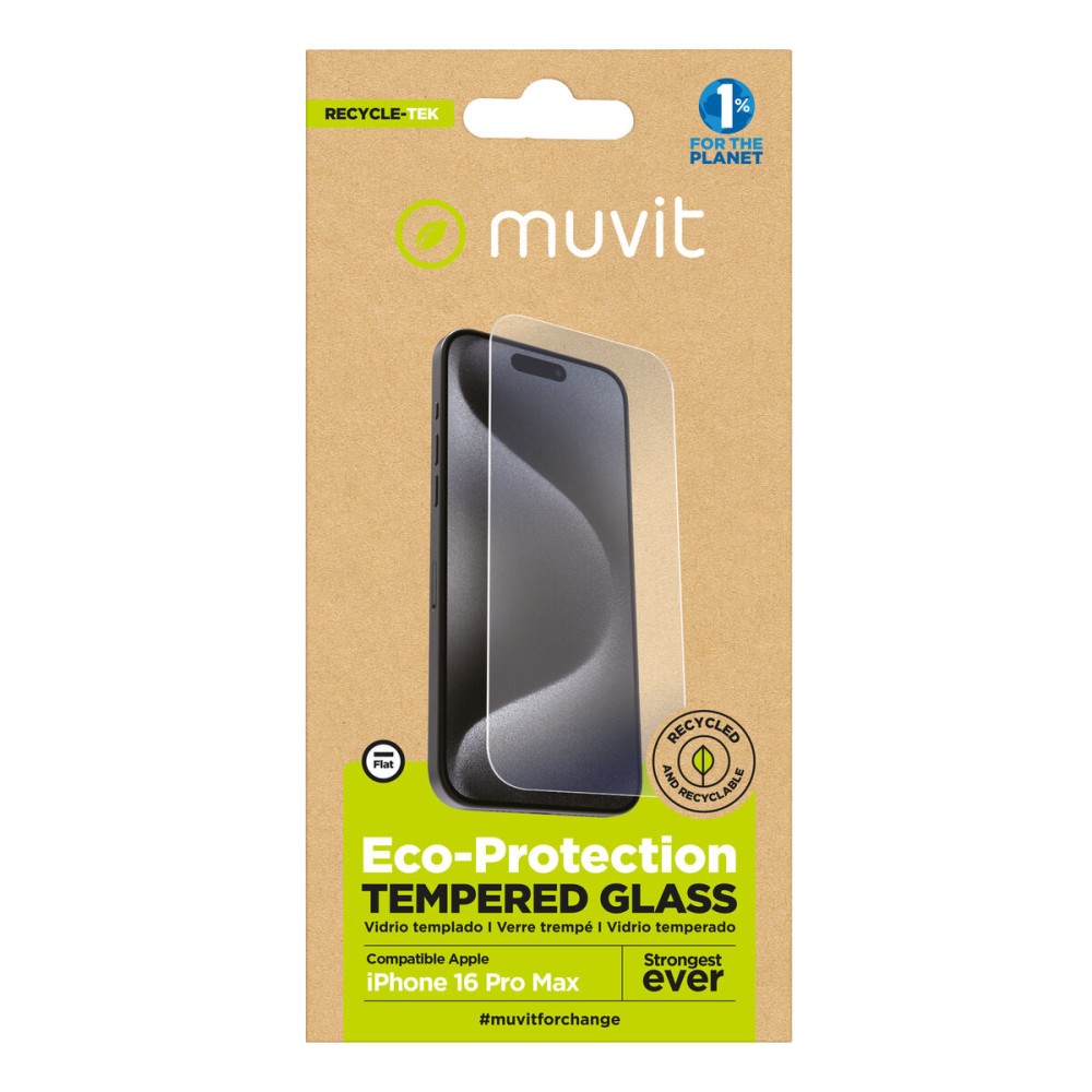 Protector de Ecran pentru Mobil Muvit for Change iPhone 17 Pro Max/16 Pro Max
