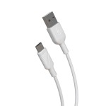 Cablu USB A la USB-C Muvit Alb 3 m