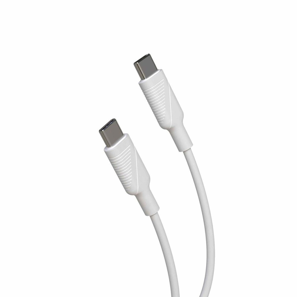 Cablu USB-C Muvit MCUSC0008 Alb 1,2 m