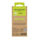 Cablu USB-C la USB-C Muvit for Change Alb 3 m