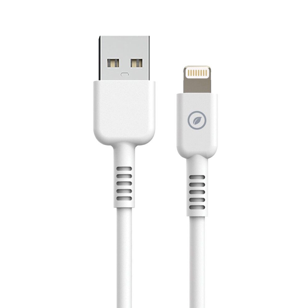 Cablu USB la Lightning Muvit for Change Alb