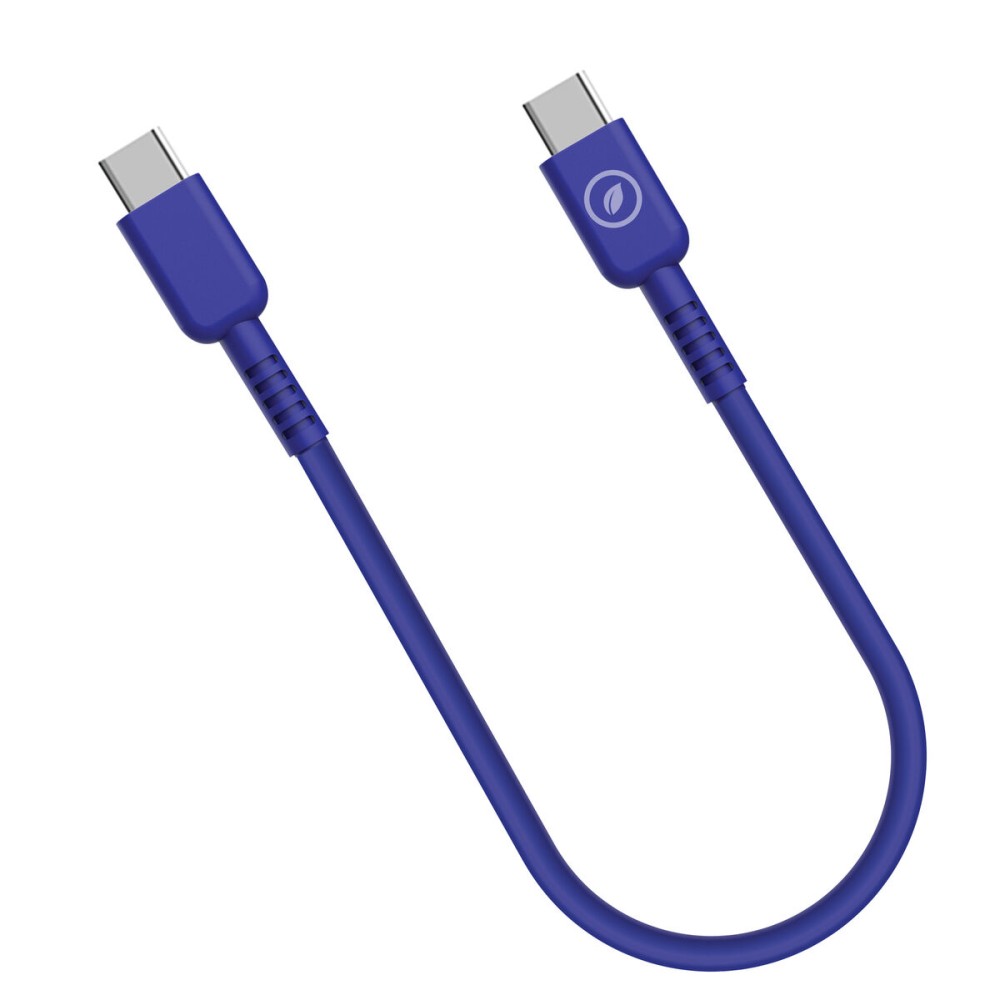 Cablu USB-C la USB-C Muvit for Change Albastru 0,2 m