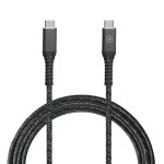 Cablu USB-C la USB-C Muvit for Change Negru 1,2 m