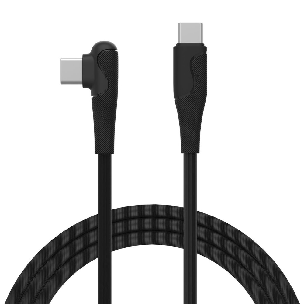 Cablu USB-C la USB-C Muvit for Change Negru 1,2 m